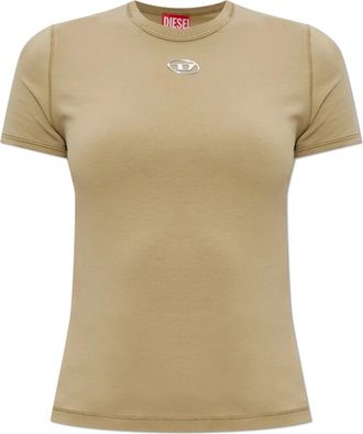 Diesel Donna, Top, Verde, 2Xs, new