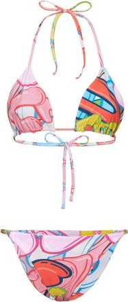 Philipp Plein Bikini Bombing Graffiti - Dames - Bikinis - Veelkleurig - XS - Badmode