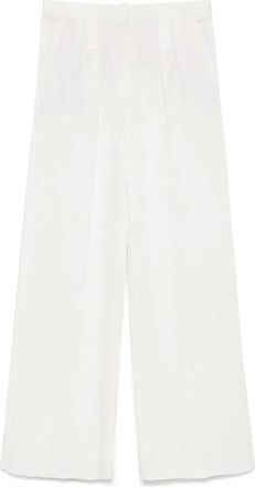 Barbara Bui Broeken, Dames, Wit, M, Kreukvrije Broek voor een nette uitstraling