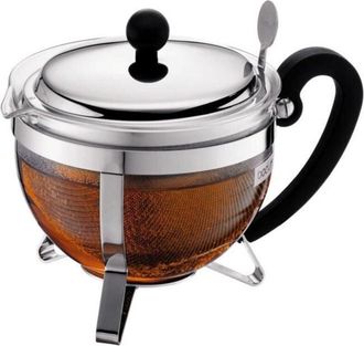 Bodum Tetera Bodum Gris 1 L Vidrio Acero Inoxidable