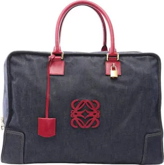Loewe Pre-owned Loewe Denim Amazona 50 Ladies T7MXG2KIVX67AHDT