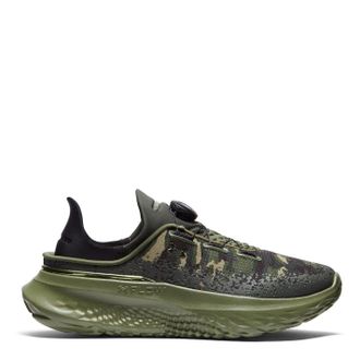 Under Armour Mens Slip Speed Camo Patterned Sneakers in Green - Size UK 7.5