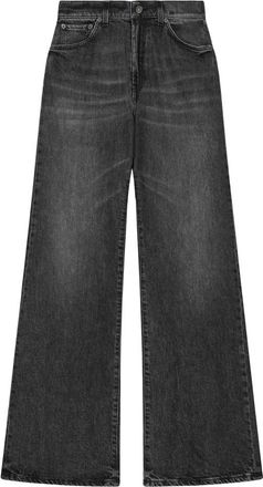 Dondup Zwarte Stijlvolle Broek - Dames - Loose Fit Jeans - Zwart - W30 - Jeans