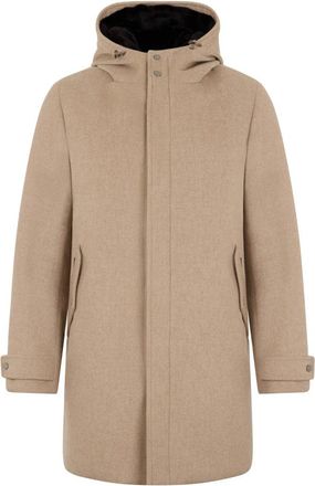 Moorer Heren, Mantels, Beige, Maat: M Kasjmier