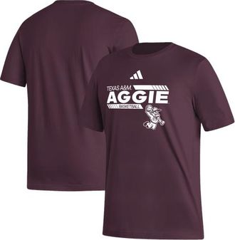 adidas Mens adidas Maroon Texas A&M Aggies Ol Sarge Basketball T-Shirt at Nordstrom, Size Medium