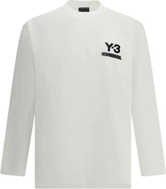 Yohji Yamamoto Hombre, Camisetas, Blanco, Talla: S
