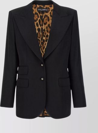 Dolce & Gabbana turlington blazer single-breasted notched lapels