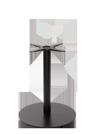 Netfurniture Black Cast Iron Round Table Base - Large - Height - 730 mm