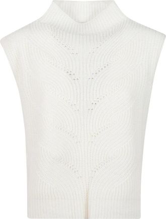 Herno Coltrui - Dames - Coltruien - Wit - M - Truien & Vesten