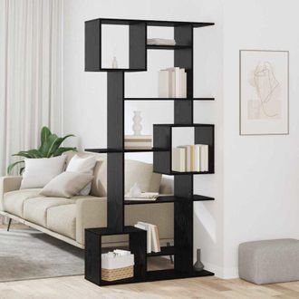 vidaXL Armadio per Libri Rovere nero 92 x 29 x 188 cm - Vidaxl