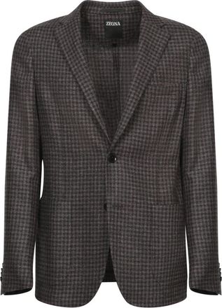Ermenegildo Zegna Hombre, Chaquetas, Marrón, Talla: M