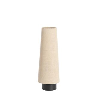 Light And Living Light & Living - L&aacute;mpara De Mesa - Howie - Natural - Textil