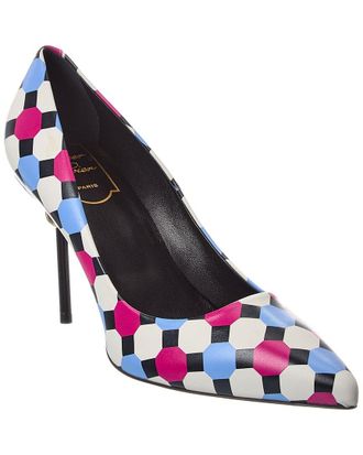 Roger Vivier Palazzo Leather Pump