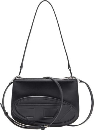 Diesel Shoulder Bags, female, Black, ONE SIZE, 1DR Twin Shoulder Bag