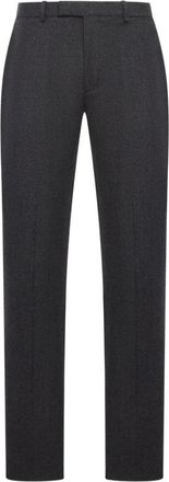 Gucci Wool Moulin&egrave; Broek - Heren - Slim Fit Broeken - Grijs - L - Wol - Broeken