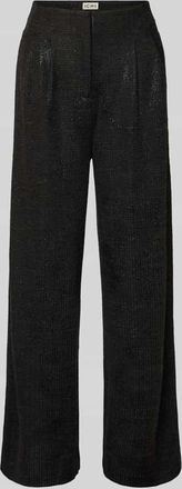 Ichi Stoffhose mit Gesäßtaschen Modell KATE in Black, Größe XXL