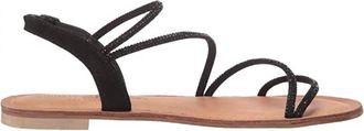 Chinese Laundry Womens Carley Strappy Flat Sandal In Black