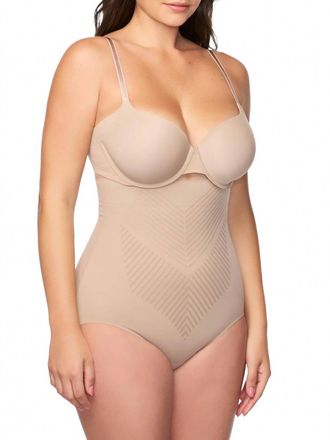 TC Fine Intimates Iconic Core High-Waist Shaping Brief In Stucco
