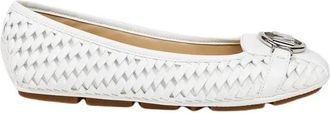 Michael Kors Fulton Moc - Dames - Ballerinas - Wit - 40 EU - Schoenen