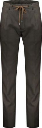 Moorer Uomo, Pantaloni, Verde, M, new