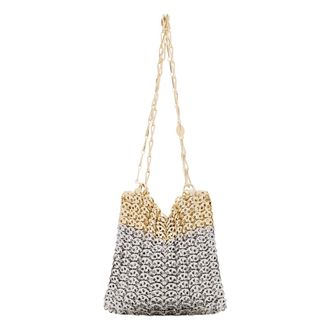 Paco Rabanne Shoulder Bags, female, Gray, Size: ONE SIZE Iconic skyline 1969 bag