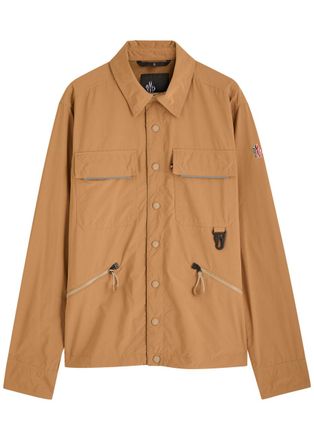 Moncler Zennor Day-namic Shell Overshirt Jacket - Orange - 4 (UK42 / XL)