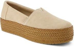 Toms Valencia Platform Espadrille in Natural at Nordstrom Rack, Size 8.5