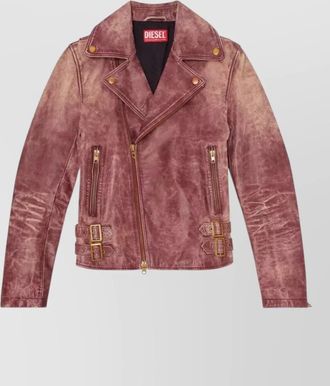 Diesel leather blazer
