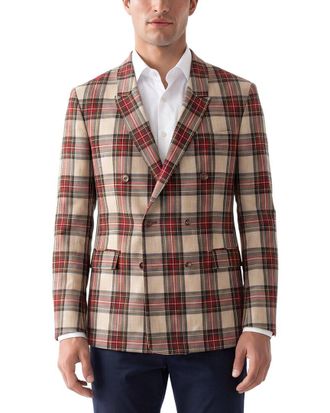 Corneliani CC Collection Virgin Wool Double-Breasted Jacket