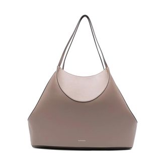 Givenchy Tote Bags, female, Beige, Size: ONE SIZE Medium Facet Tote