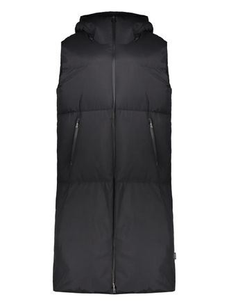 Herno GORE-TEX hooded quilted gilet - women - Polyester/Goose Feather/Polyamide/Goose Down - 52 - Black