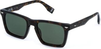 Police Supernova 5 Zonnebril - Heren - Zonnebrillen - Bruin - 53 MM - Nylon - Accessoires