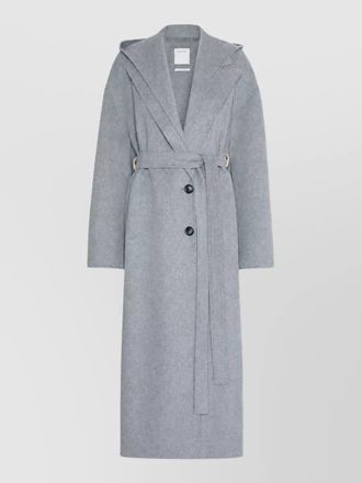 Sportmax wool oversized belted coat
