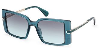 Max & Co. MO0120 96B Womens Sunglasses Green Size 53