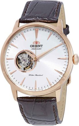 Orient Open Heart Automatic White Dial Mens Watch FAG02002W0