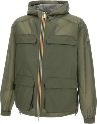 K-Way Clad Extra Light 3L - Heren - Regenjassen - Groen - XL - Nylon - Jassen