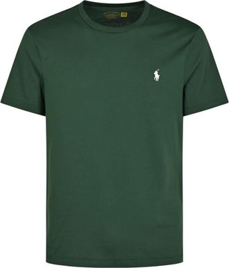 Polo Ralph Lauren Sscncmslm 2 T-shirt met korte mouwen - Heren - T-shirts - Groen - S - Tops