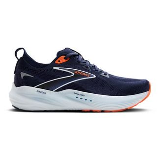 Brooks Mens Glycerin 22 - Shoes Peacoat/Blue Ribbon/Orange Size 08.0