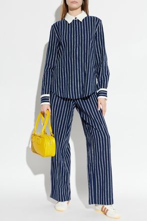 The Upside Trousers Belize, Womens, Navy Blue