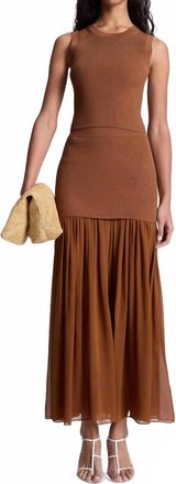 A.L.C. Hayden Skirt In Light Chestnut