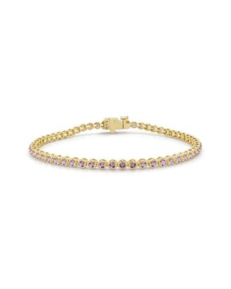 Sabrina Designs 14K 2.26 Ct. Tw. Pink Sapphire Stackable Tennis Bracelet