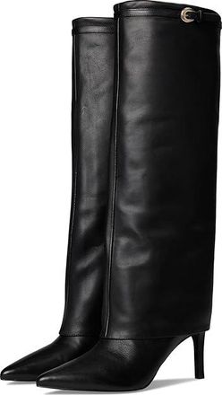 Marc Fisher Naples Womens Boots Black Leather : 7.5 M