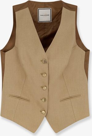 Tagliatore Gilet in lino - TAGLIATORE - gender_Woman
