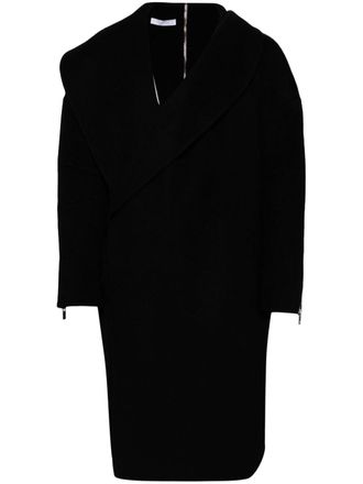 Helmut Lang wool coat - Black