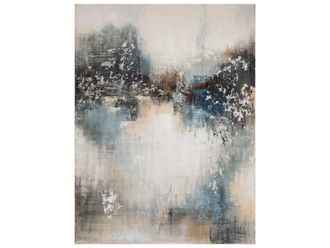 Schubiger M&ouml;bel Bild Abstrakte Gedanken in Blau 2