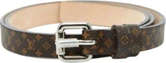 Louis Vuitton Pre-owned Belts, female, Brown, Size: ONE SIZE Pre-owned Vintage Plastic Belt