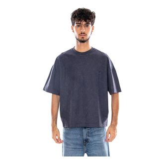 Carhartt Work in Progress Camiseta S/S Lambert - Tops - Hombre - Azul - XL