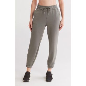 90 Degree by Reflex Boston Scuba Knit Fleece Joggers in Mulled Basil at Nordstrom Rack, Size X-Large
