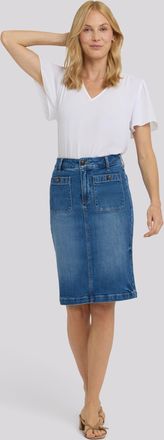NYDJ Hoge Taille Denim Rok
