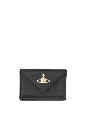 Vivienne Westwood envelope leather wallet - Black